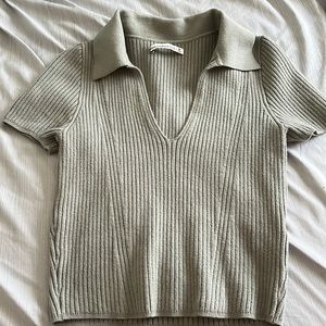 Green Abercrombie polo